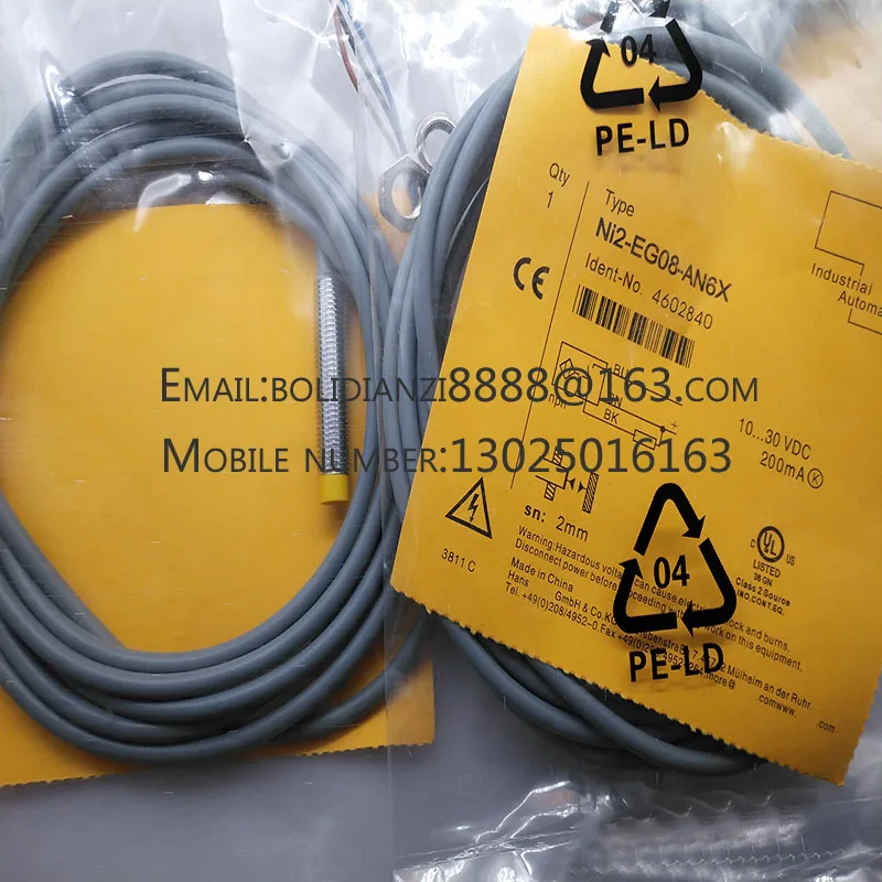 Новый датчик приближения NI2-EG08-AD4X NI2-EG08-RD4X В наличии