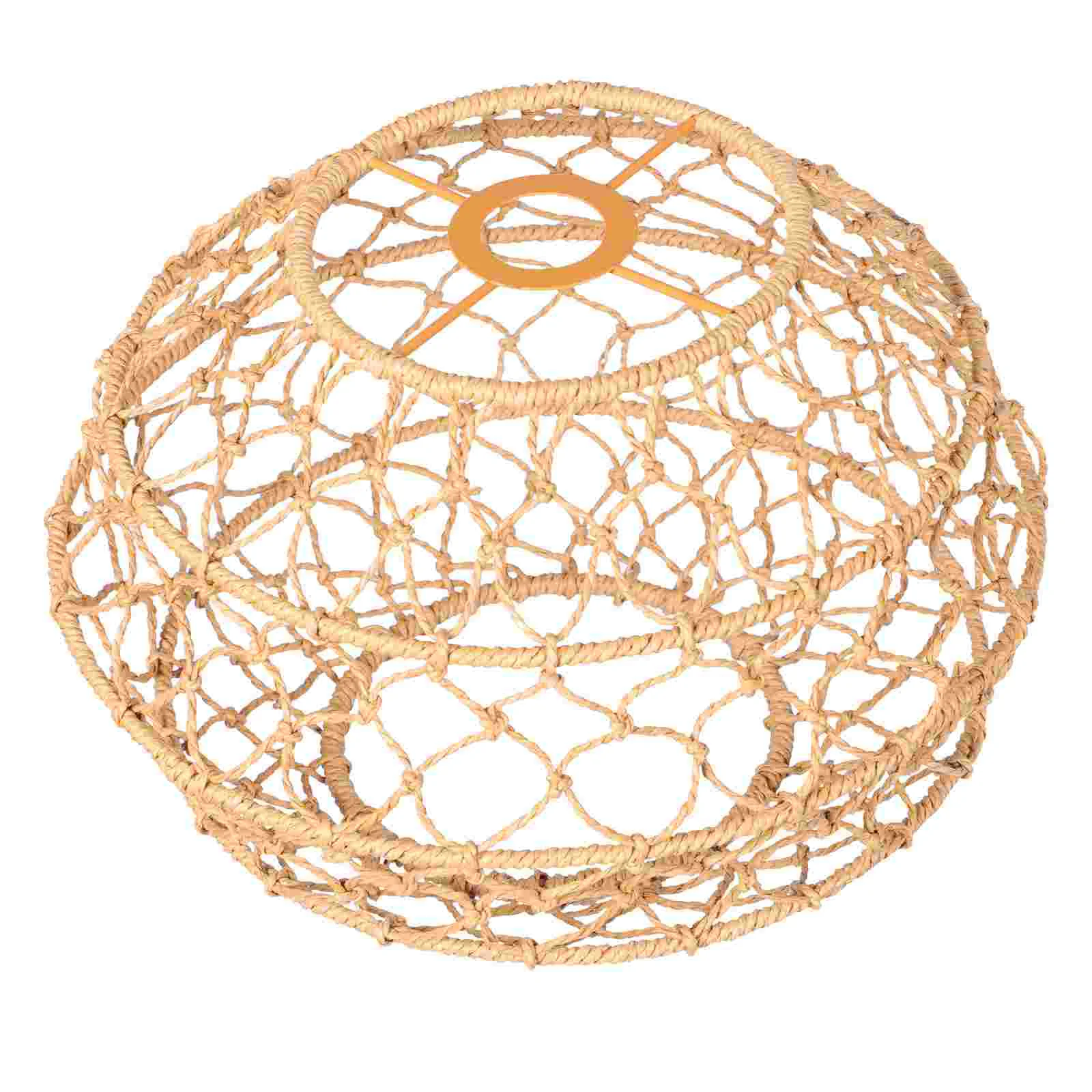 

1Pc Woven Lamp Shade Shade Lamp Shade Pendant Cover for Home Dining Room Decor Kitchen