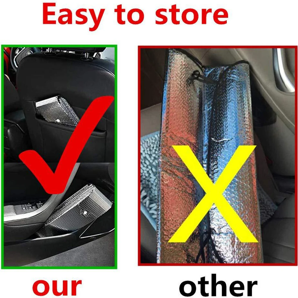 

Durable Windshield Sunshade Foil Foldable Prodoction Replacement Shade