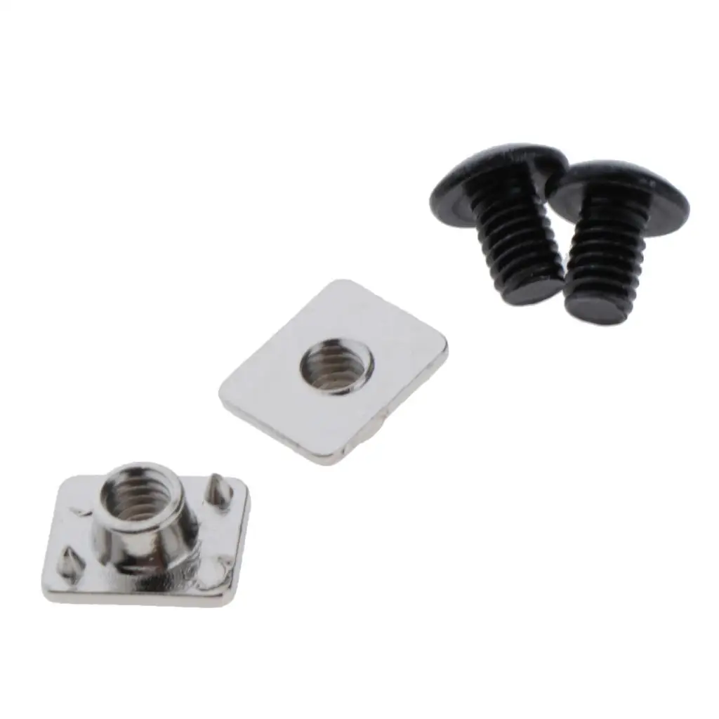 2x железные винты и гайки для роликовых коньков набор винтов крепежные болты