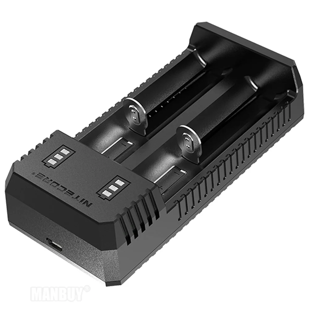 Новинка 2020 портативное зарядное устройство Nitecore UI2 с двумя слотами USB для
