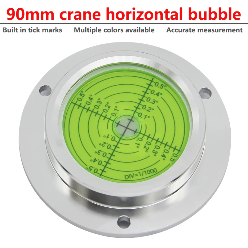 

Metal flange horizontal bubble built-in scale level gauge high-precision level gauge 9017