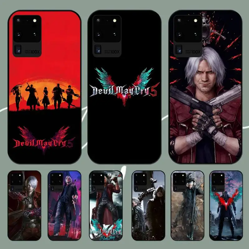 

Game C-Cry M-May D-Devil Phone Case For Samsung Galaxy A11 A12 A20 A21 A73 A80 A91 s E Shell