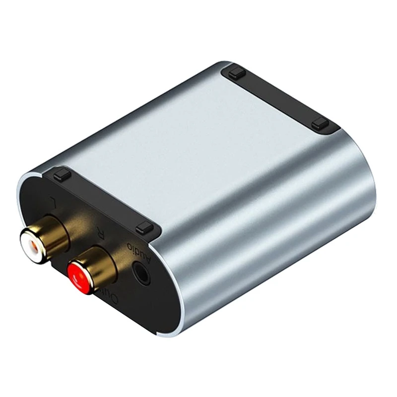 

Digital Fiber Coaxial To Analog Audio Converter With 3.5Mm Audio HD Decoder With Fiber Optic Line