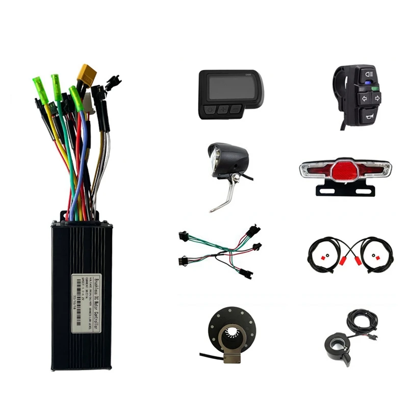 

36V‑48V 750W 1000W Waterproof EN06 LCD Display Panel Electric Bicycle Scooter Brushless 30A Controller Kit Parts