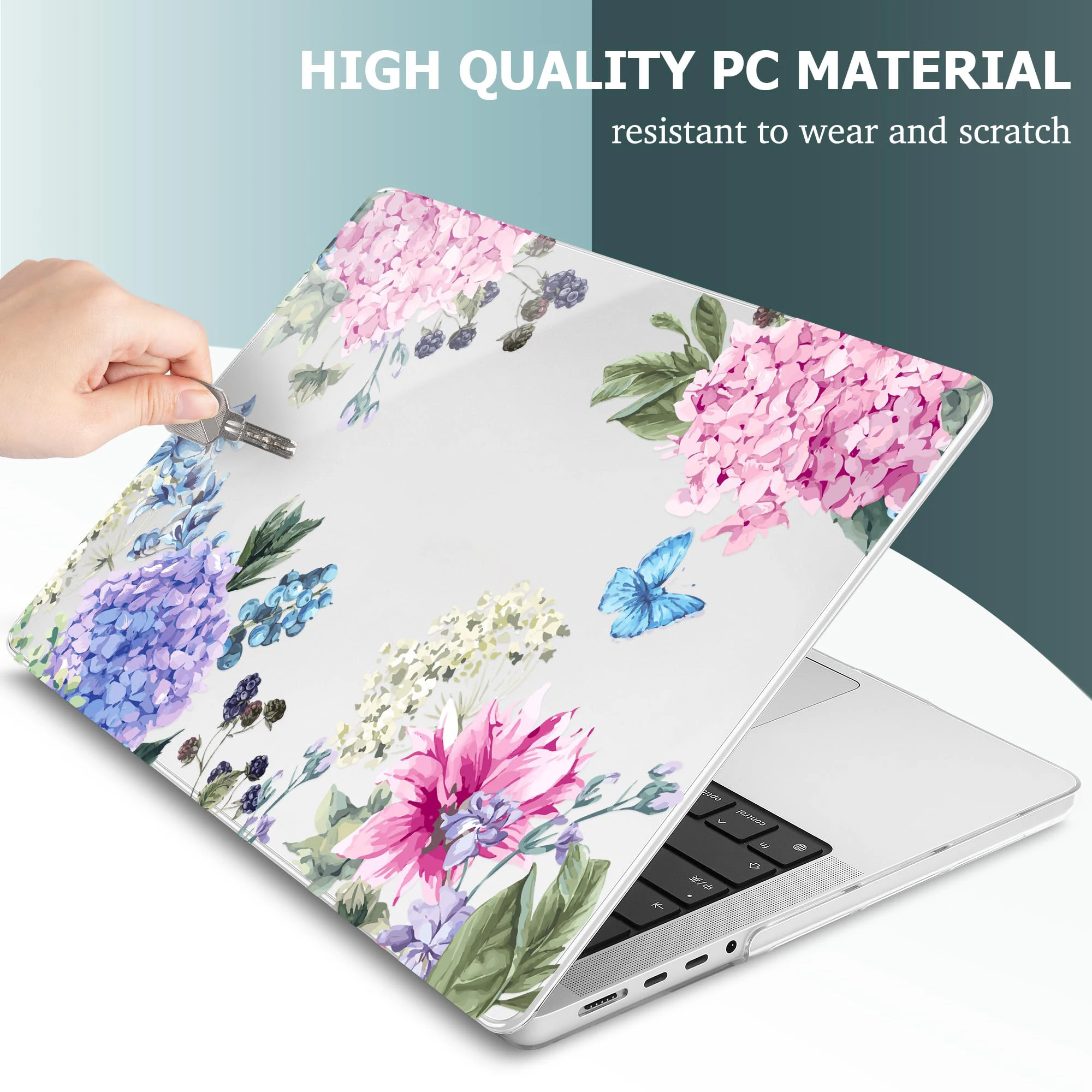 Чехол для ноутбука macbook pro 14 чехол 2024 дюйма Macbook Air M3 A3113 A3114 13 A2337 A2338 M1 Pro 16