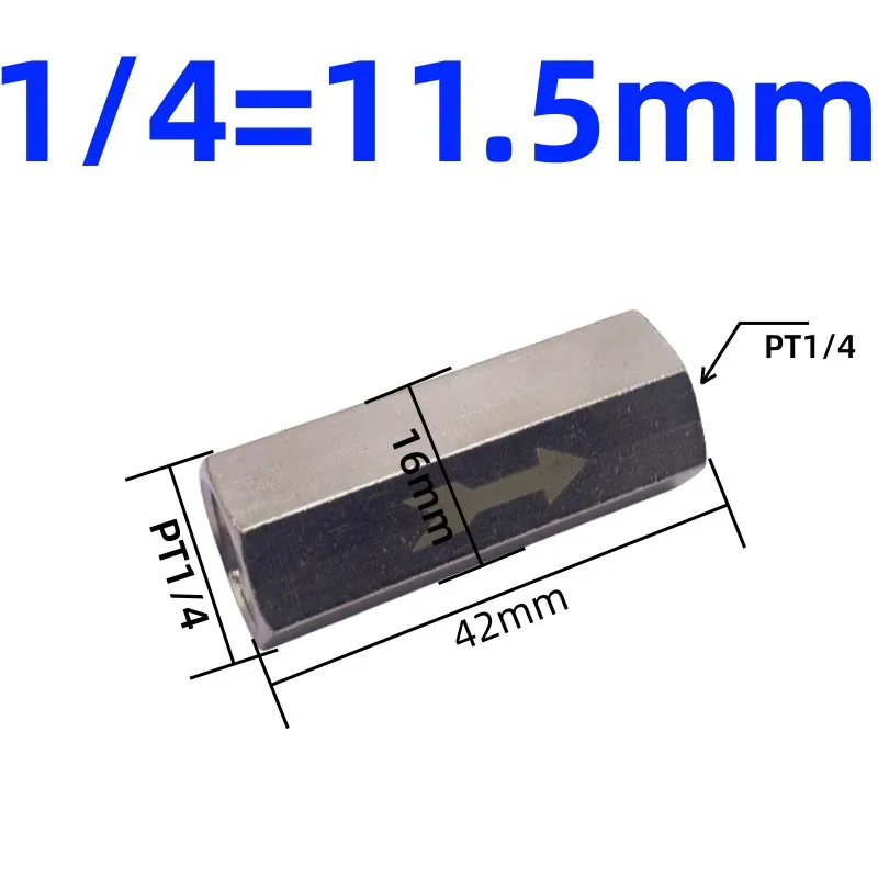 

Медный пневматический обратный клапан 1/8"-3/4"