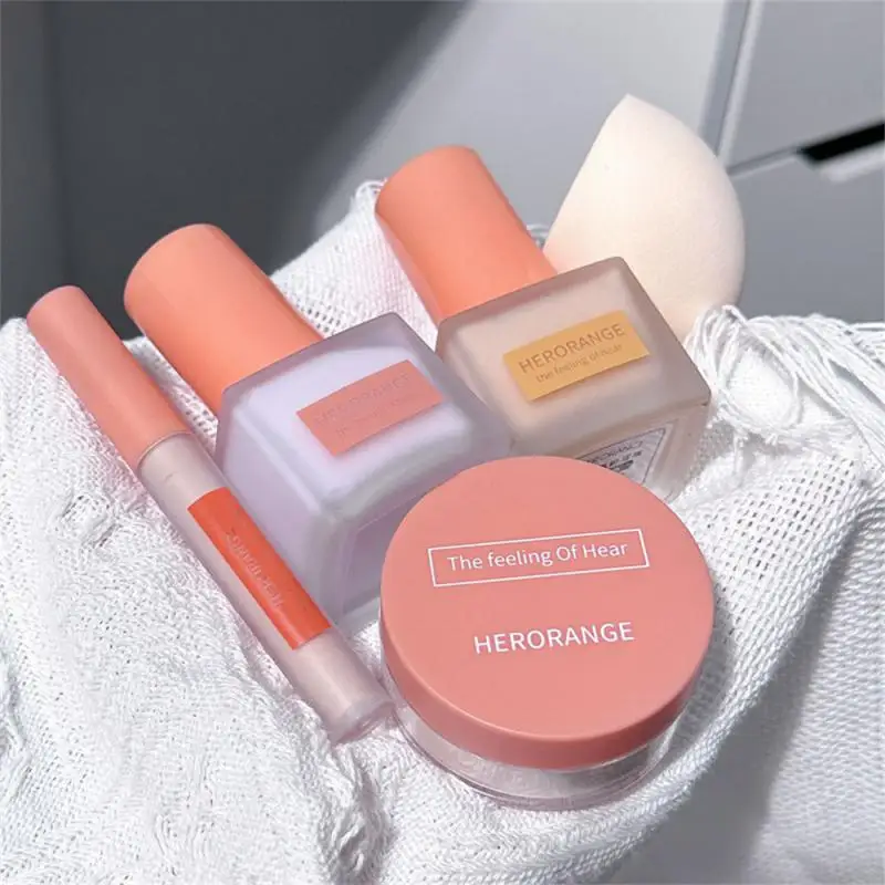 

Натуральный макияж послушания, Жидкая основа для макияжа без снятия, набор для макияжа цвета слоновой кости, макияж для глаз, для новичков, для косметики и увлажнения, 1 комплект