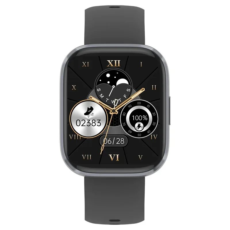 

T331.96 Bluetooth call watch heart rate blood oxygen quick reply waterproof sports smart watch