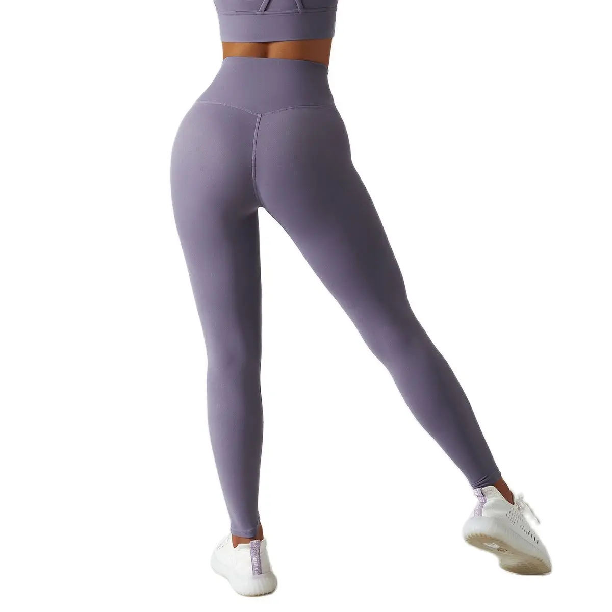 MYS Yoga Pants High Waist Fitness Leggings Naked Feel Comfort Lightweight Breathable Quick Drying Flatting Sports Running Tights