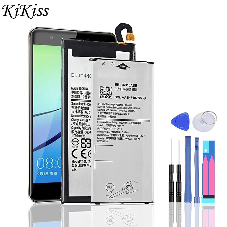 

Battery For Samsung GALAXY A3 A5 A6 A7 A8 A9/J1 J2 J3 J5 J7(2015 2016 2017 2018 Core Prime)SM A310 A510 A500 A520 J120 J510 J700