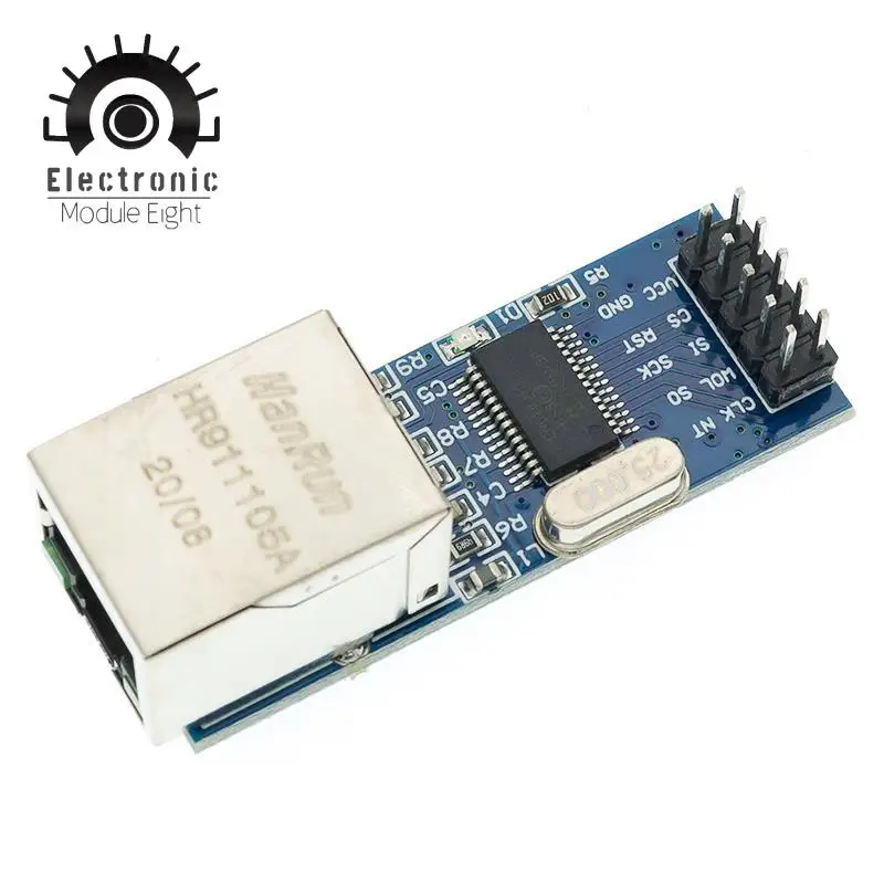 10 шт. Mini ENC28J60 Ethernet Shield/Ethernet Shield для Nano SPI интерфейса сетевой модуль локальной сети