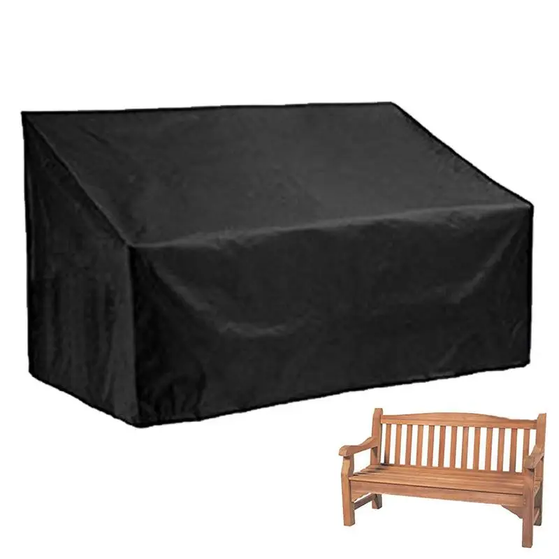 

Garden Bench Cover Waterproof Patio Furniture Cover Rectangle Garden Rain Snow Dust Proof Outdoor Cover For Sofa Table Chair