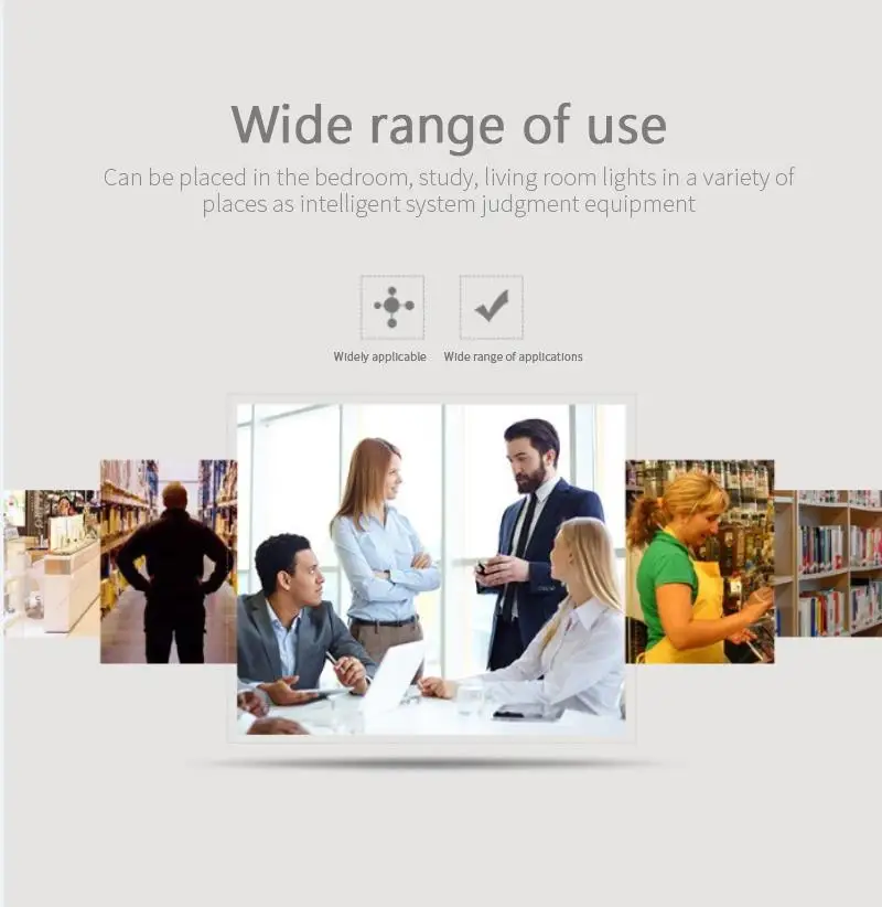 Датчик света Aubess Tuya Zigbee для умного дома умный светильник с Wi-Fi работает