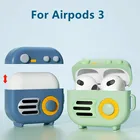 Креативный чехол в стиле ретро для нового Airpods 3, защитный чехол с пряжкой для AirPods Pro, Защитный Мягкий силиконовый чехол для гарнитуры s