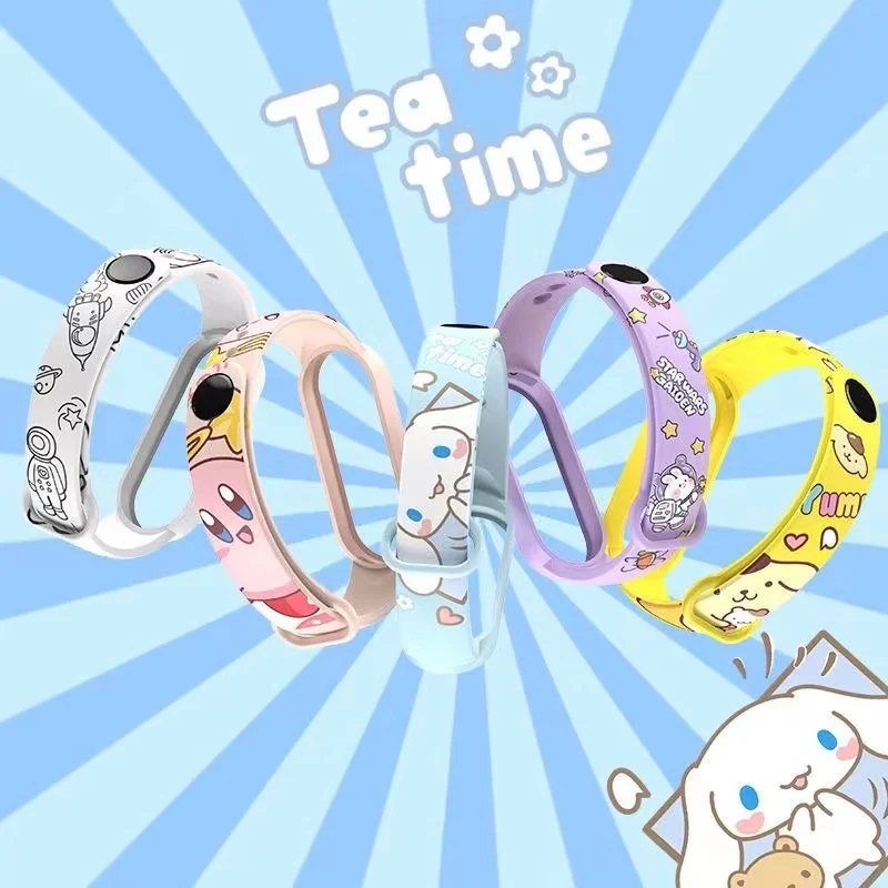 

Strap For Xiaomi Mi Band 4 5 6 7 nfc Silicone Wristband Bracelet Replacement For Xiaomi Band 4 5 6 7 nfc Wrist Color TPU Strap