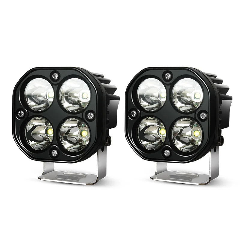 

3 Inch Led Work Light Bar 12V 24V For Car Yellow Fog Lamp 4x4 Off Road Motorcycle Tractors Driving Lights White Square Spotlight