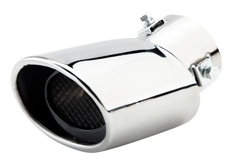 Изогнутый глушитель выхлопной трубы из нержавеющей стали 63 мм |