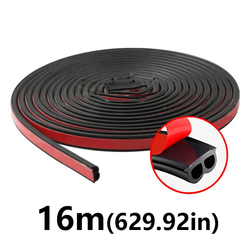 

Резиновые уплотнения типа B, наклейка, звукоизоляция, уплотнение, аксессуары для интерьера, уплотнитель, автомобильное уплотнение, прочная клейкая наклейка 2/5/16 м