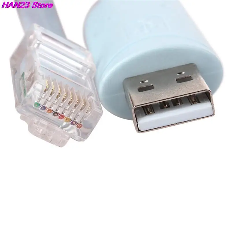 1 8 м usb rs232 к rj45 консольный кабель для Cisco H3C HP Arba Huawei Fortinet router ftdi FTDI 744664241835 A7H5 |