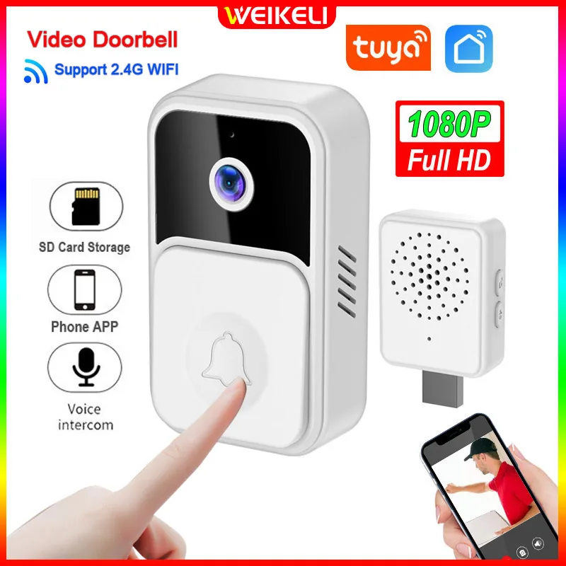 

Дверной звонок V9 с Wi-Fi и функцией ночного видения