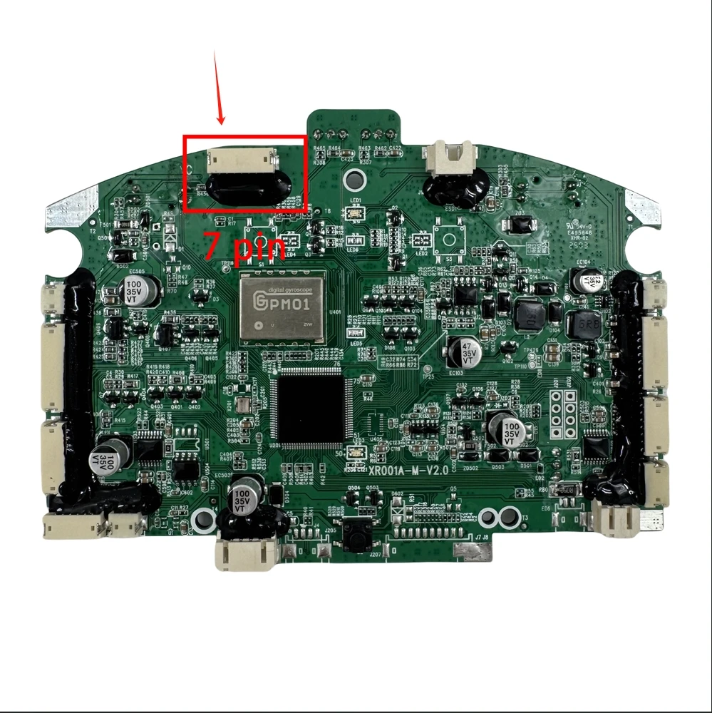 

Оригинальная материнская плата робота-пылесоса для LIECTROUX C30B, детали робота-пылесоса, аксессуары для основной платы, сменные 7-контактные