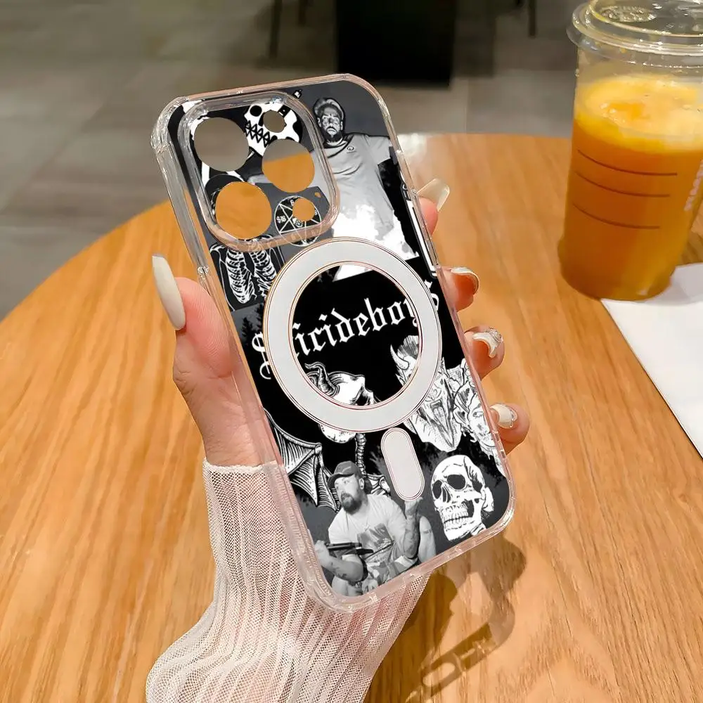 $uicideboy $ Uicideboy Suicideboys чехол для телефона IPhone 16 15 11 12 13 14 Plus Pro Max Magsafe с магнитной