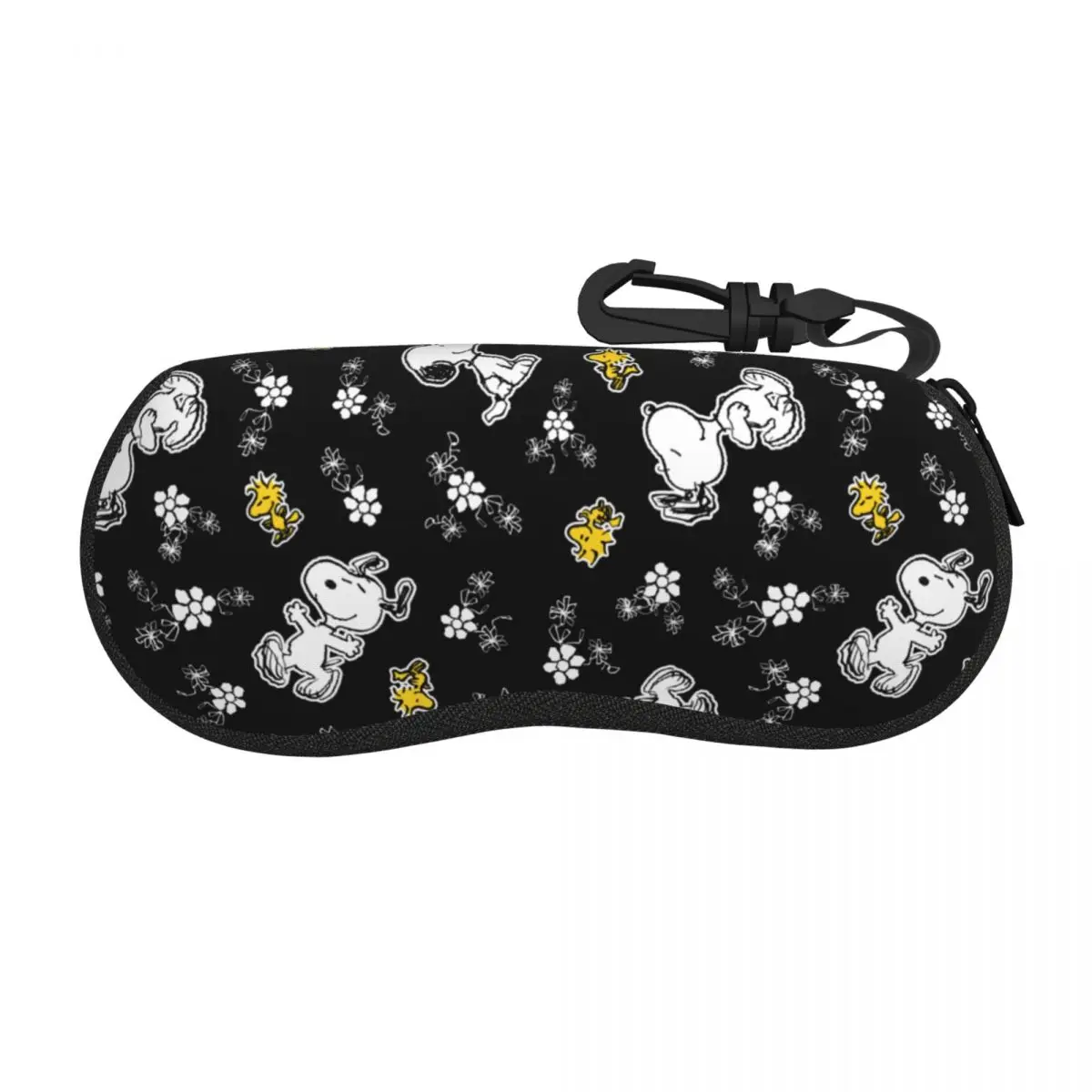 Деревянная шкатулка для хранения очков с рисунком