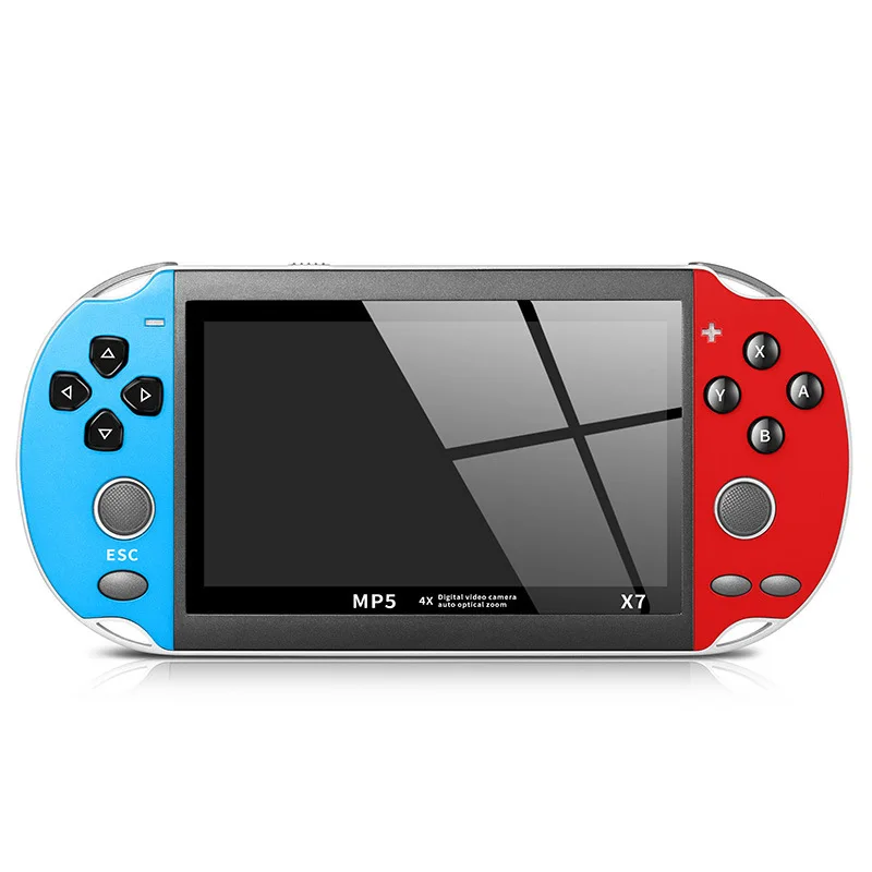 Фото Портативная игровая консоль с двойным джойстиком для ролевых игр, Игровая приставка ACT Action 5,1 дюйма X7 Plus с AV Out Buil в 1000 году №1