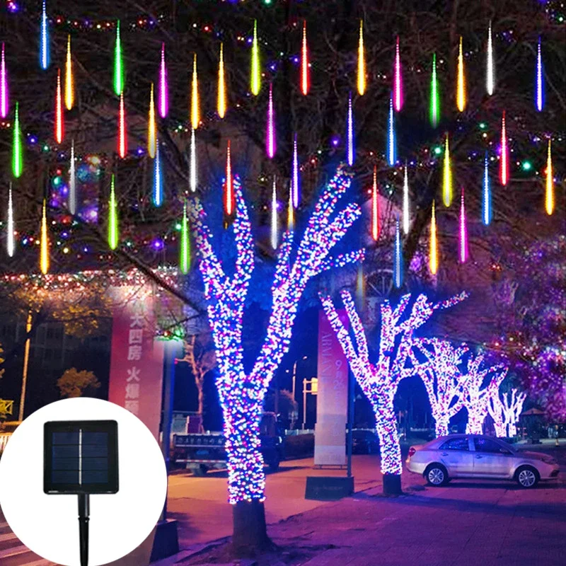 

Светодиодная гирлянда на солнечной батарее с 8 трубками