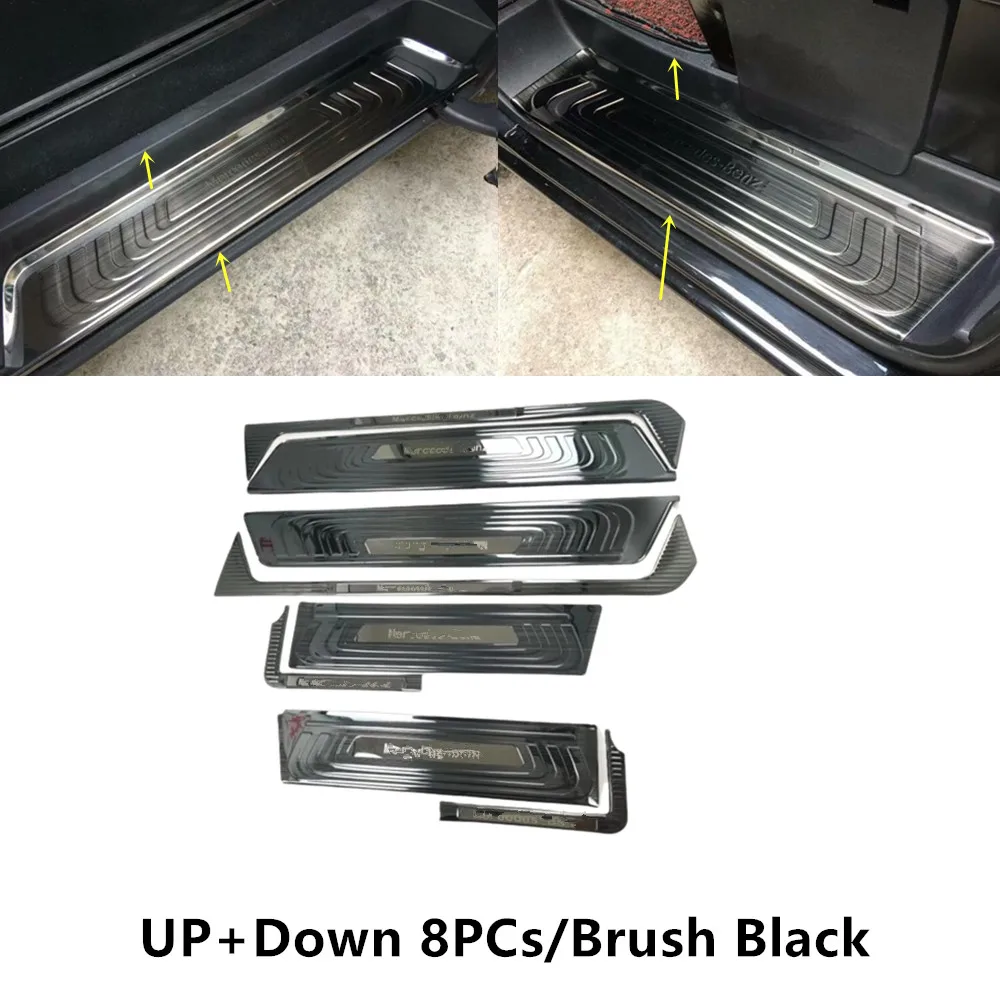 

Накладка на порог автомобиля, Накладка на порог для Benz Vito W447 2016 2017 2018 2019 2020 2021 2022