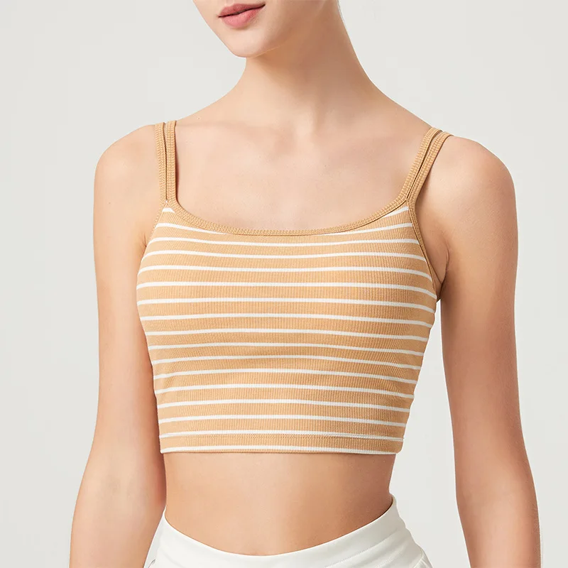 Sports Bra Shockproof High-Strength Removable Cup Sports Vest Yoga Bra Tight Girl Back Women's Gym Tops Sport Outfit for Woman