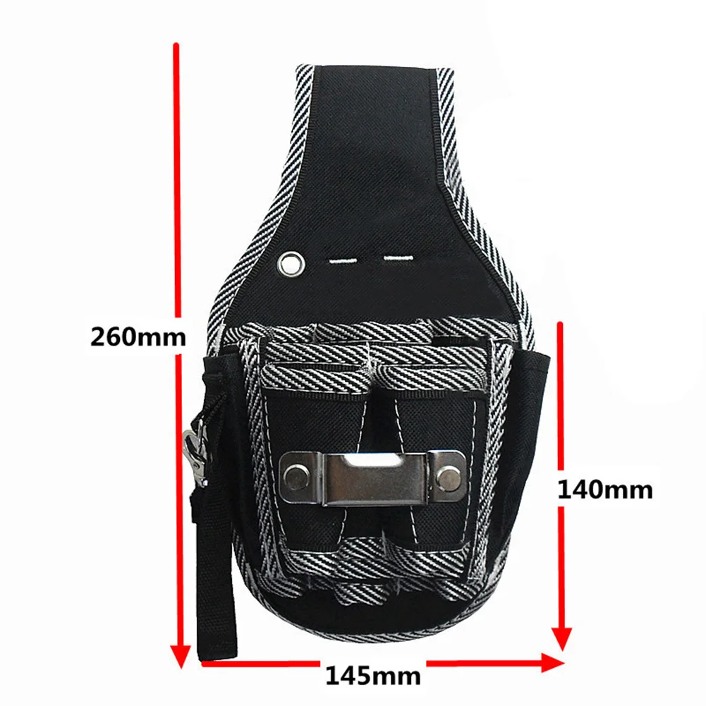 

9 Kinds Of Your Favorite Tools Tool Case Tool Bag Hung On Your Waist 10.63*4.33*2.76 In