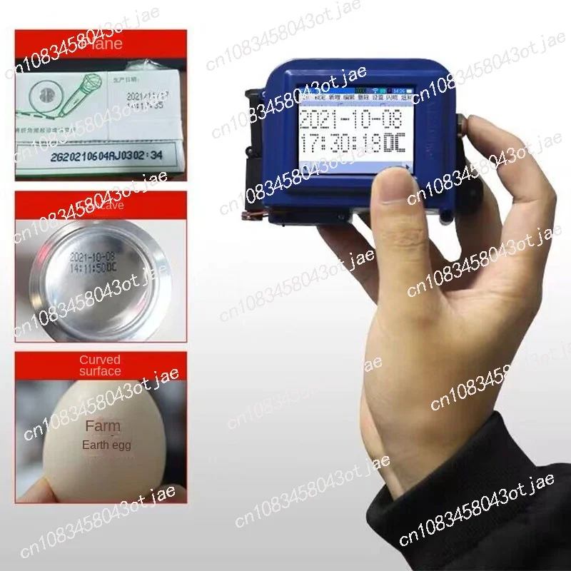 Полностью автоматическая ручная машина для кодирования Струйный принтер Дата