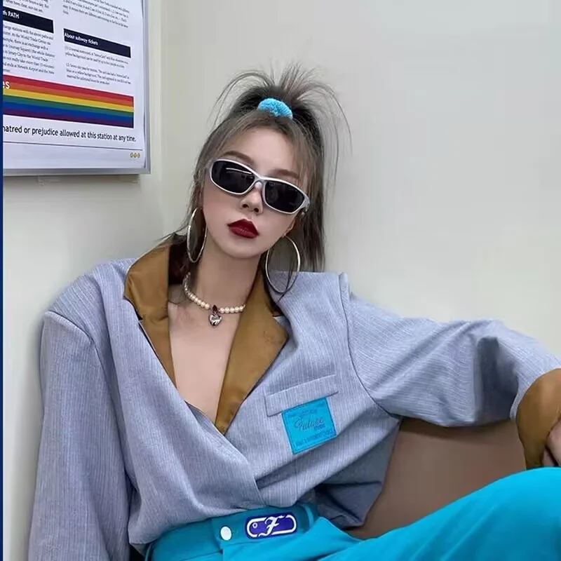 Солнцезащитные очки кошачий глаз для мужчин и женщин модные солнечные