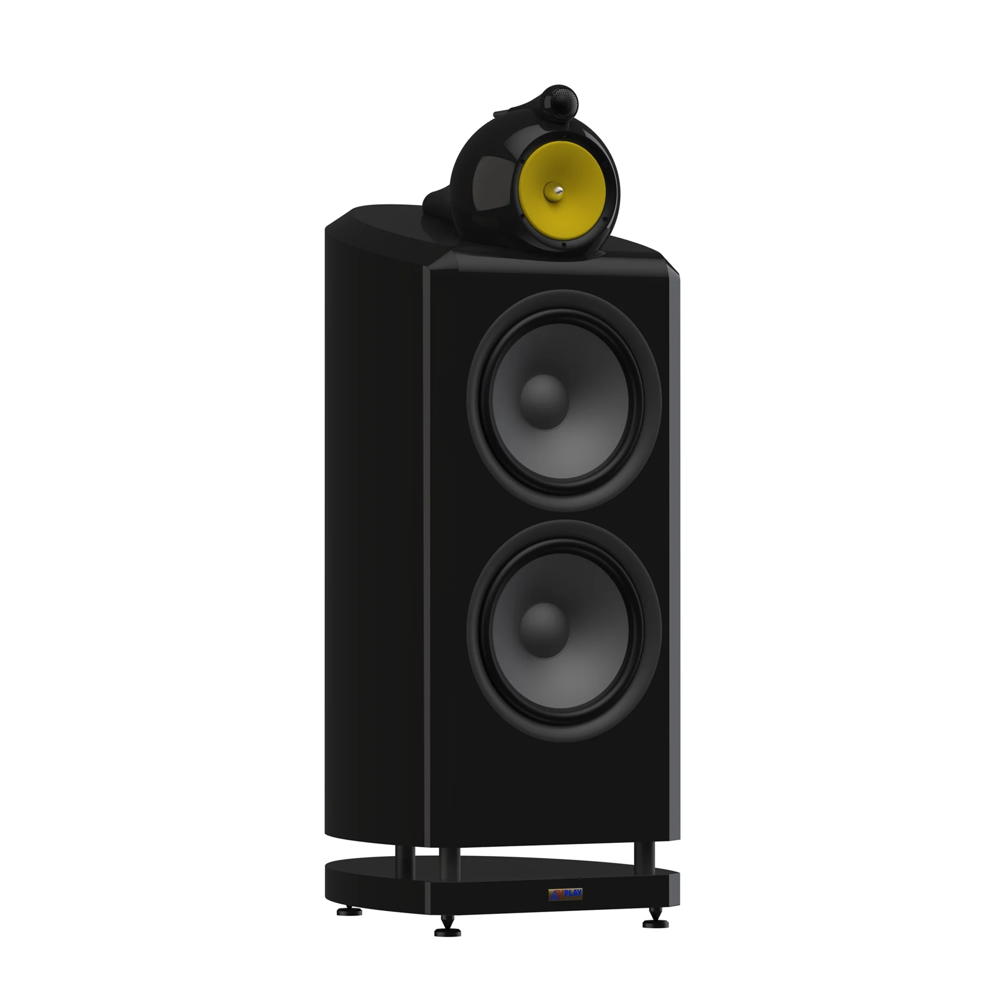 AVplay M212-BF 3-полосный двойной 12-дюймовый низкочастотный динамик Hi-Fi Чувствительность 89 дБм @ 2,83 В 100-500 Вт4 Ом (art.: 3920d0a5ddbbc) - 3920d0a5ddbbc