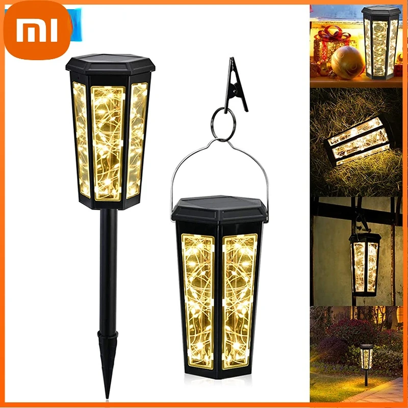 

Xiaomi Solar Lights | Solar Pathway Lights Outdoor with Ground Stakes and Ring Clip - IP65 Waterproof Automatic Garden Landsca
