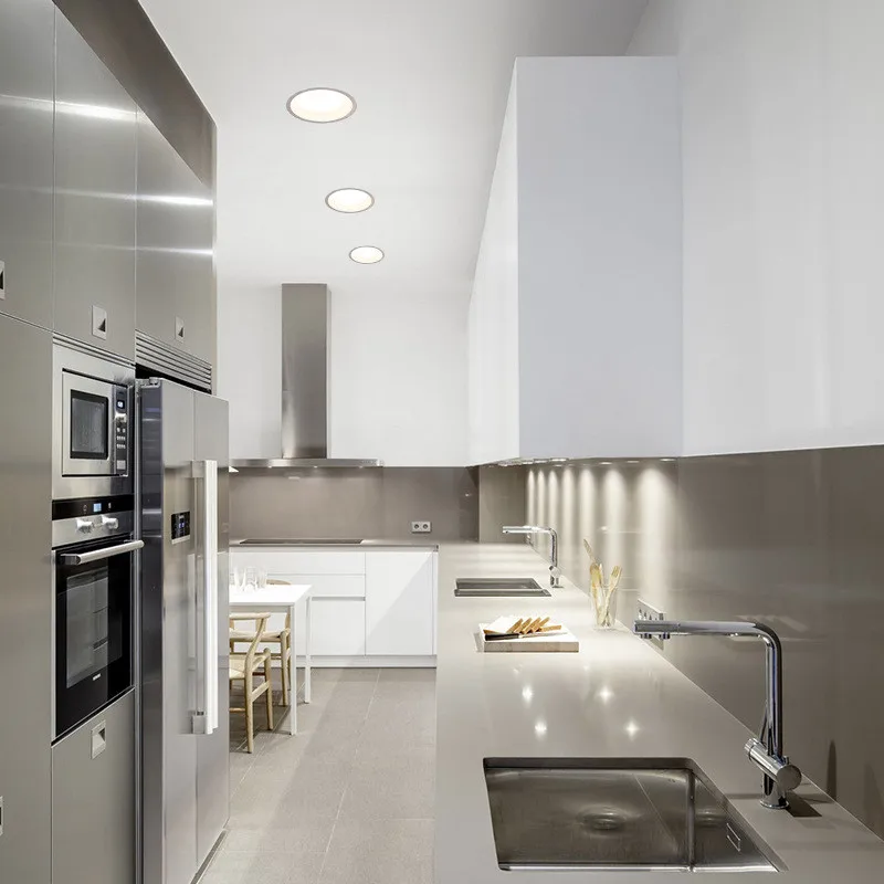 Встраиваемый антибликовый светодиодный потолочный светильник 7 Вт 9 12 15 20 24