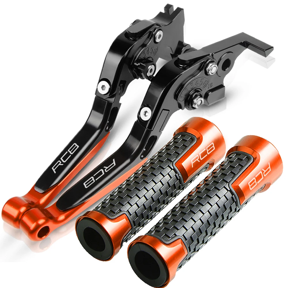 

RC8 рычаги тормозной муфты 7/8 ''22 мм ручки для RC8 RC 8 2009 2010 2011 2012 2013 2014 2015 2016 Мотоциклетные аксессуары