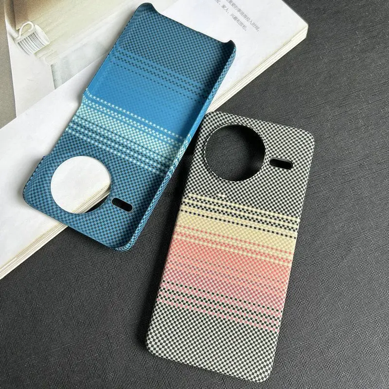 Чехол для Xiaomi POCO F7 Ultra Redmi K80 Pro, тонкий, с полосками, из углеродного волокна, текстурированный пластик, полупрофильный, ударопрочный жесткий чехол (art.: 3920cd52ec74f) - 3920cd52ec74f