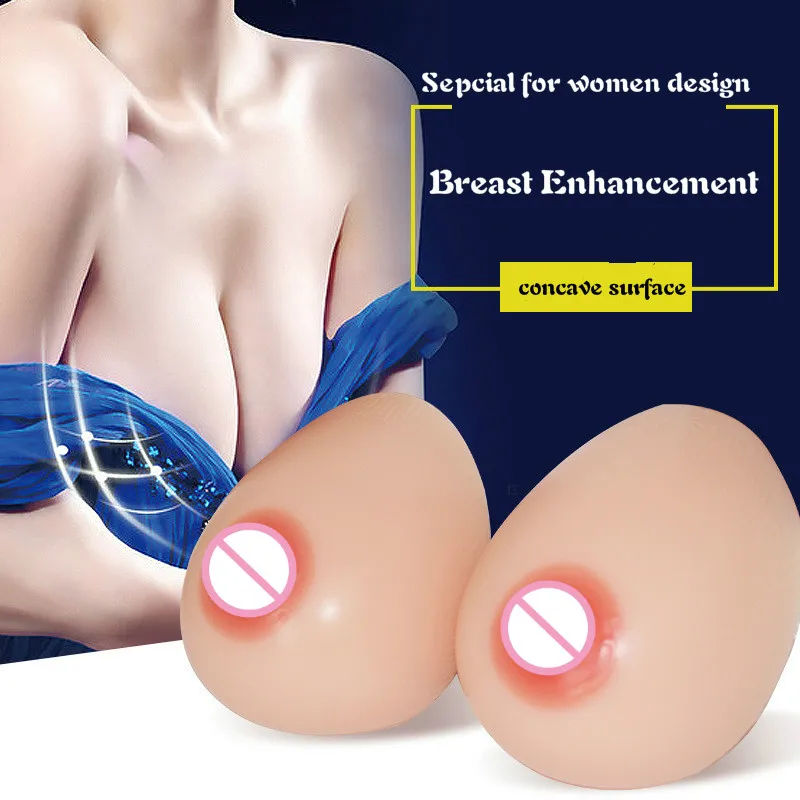 

Speical for Women Sexy Realistic Shemale Fake Boobs self-adhesive False Breast Forms Boobs Silicone Breast Tits for Drag Queen
