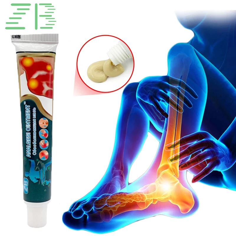 

1 шт., лечение артрита, мазь, мышечный Штамм, шейный спондилез, боль в суставах, облегчение боли в спине, крем, травяной анальгетик, крем