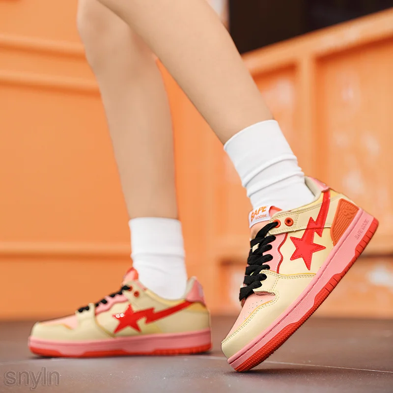 2022 China Brand BapeGoose Skate 8 Star Men and Women Sneakers Women Trainers Runners Low Walking Running Shoes