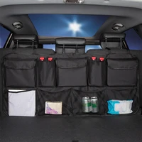 plus size car trunk rear seat organizer for suv mpv universal organizer vehicle seat organizer bag seat back bag stowing tidying