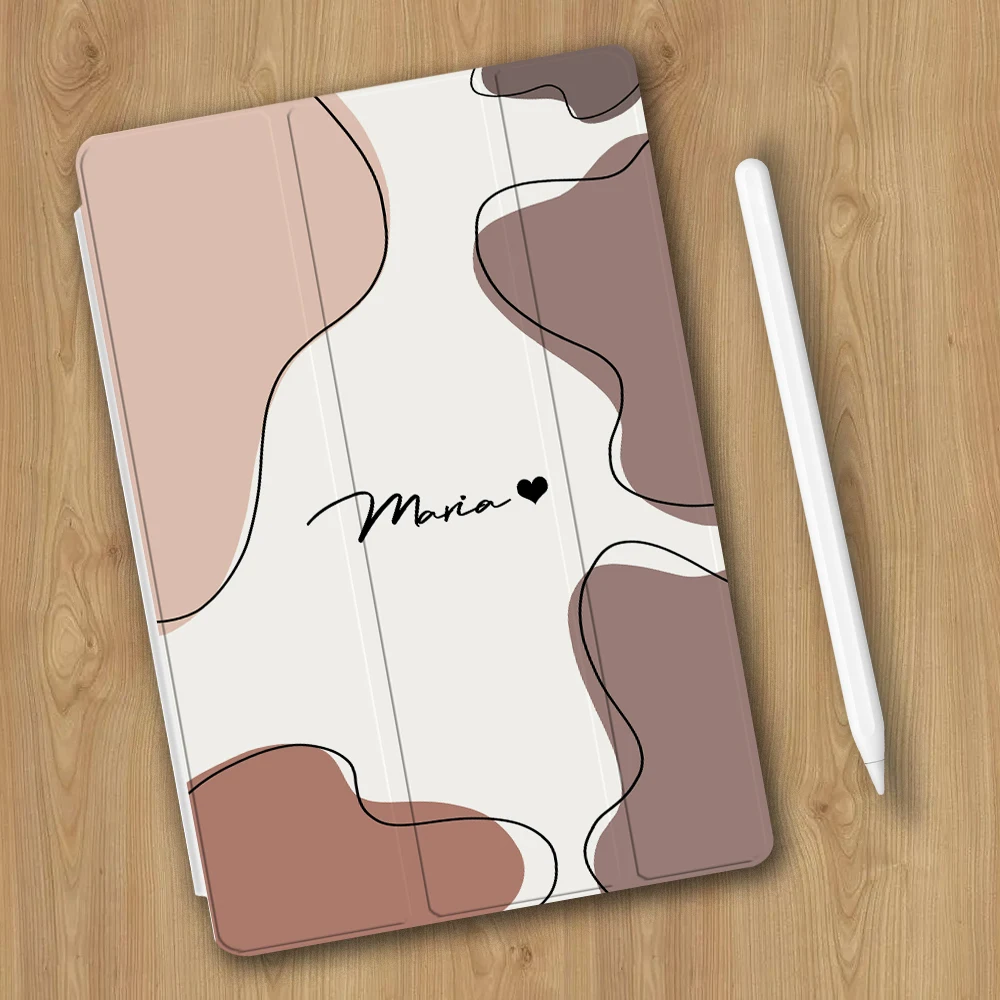 

Customized Personalized Case For 2021 iPad 10.2 Case 8/9th Generation Cover for 5/6th 10.5 Mini 5 6 iPad Pro 11 inch Air 5 10.9