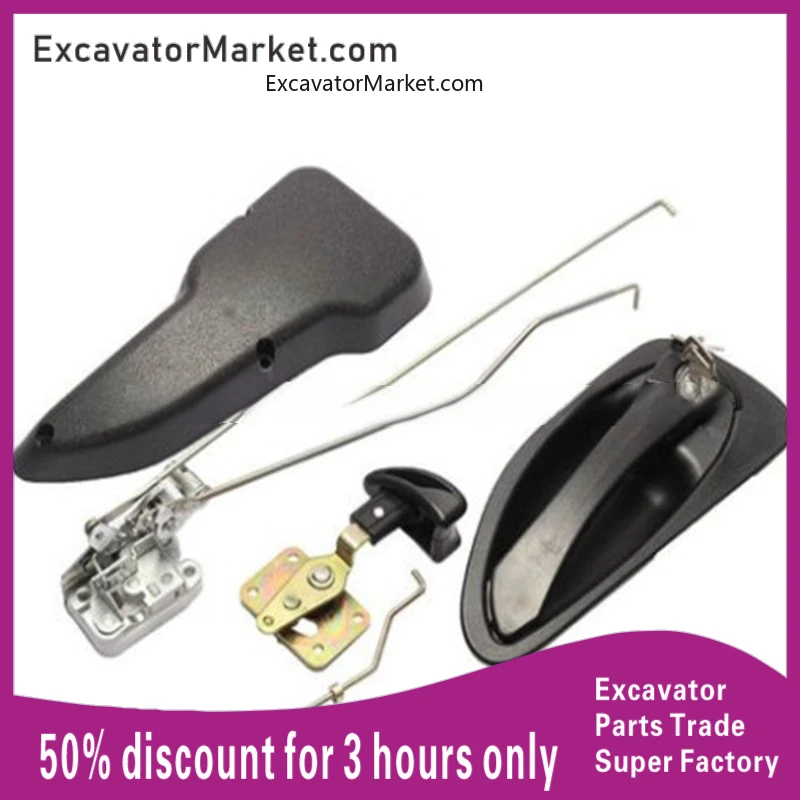 Украшение крышки ручки для 140lc 160lc 180lc 210lc 250lc 290lc 320lc 360 Замок двери кабины