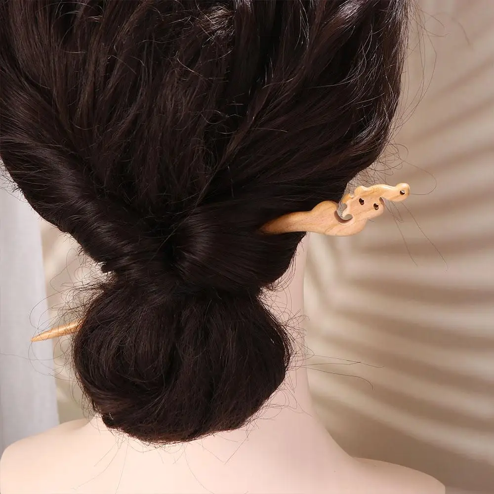 Ретро плетеные заколки для волос облако цветок бабочка Рог корейский зажим