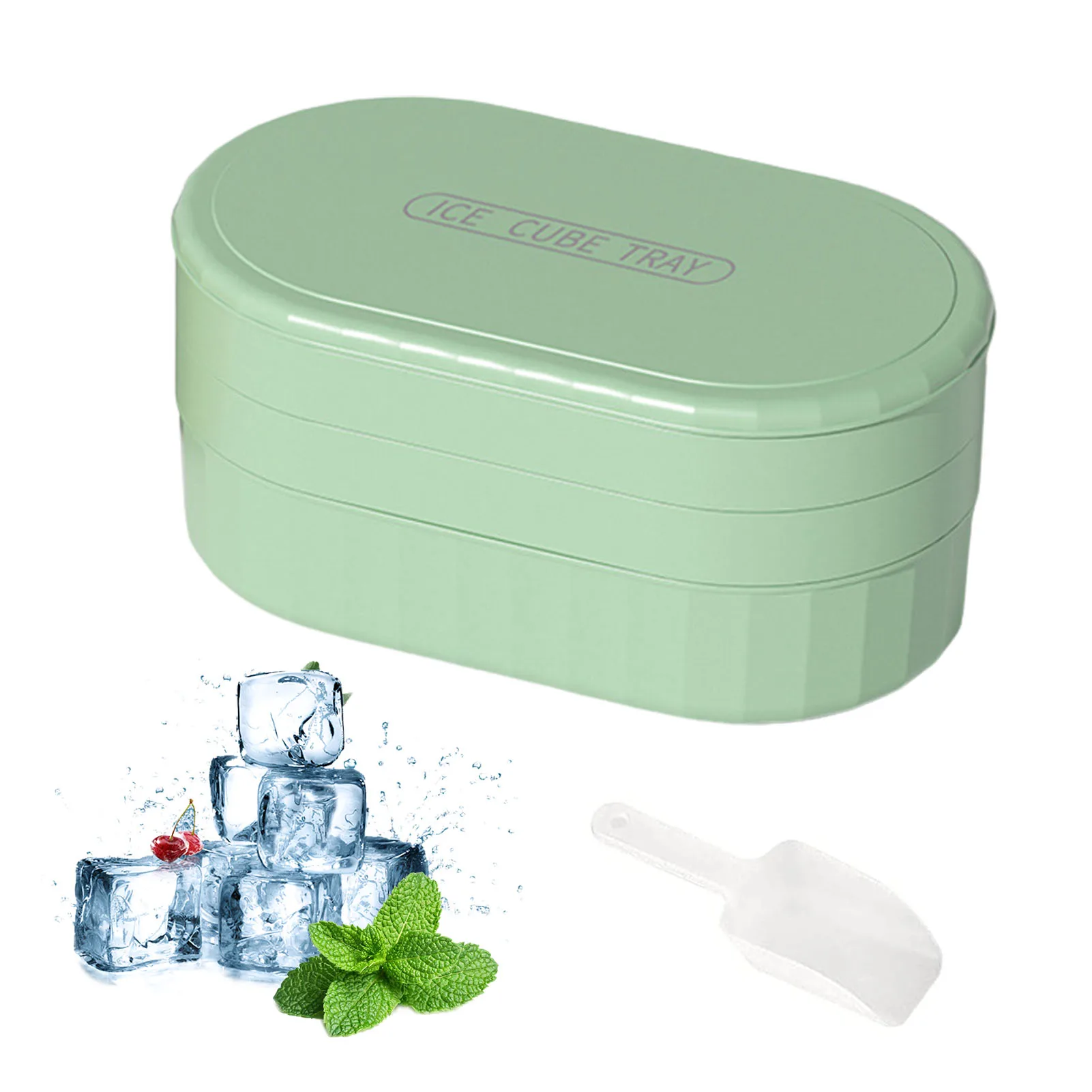 

Двухслойные лотки для кубиков льда, двухслойные гибкие формы для кубиков льда, 72 кубика для коктейлей и виски