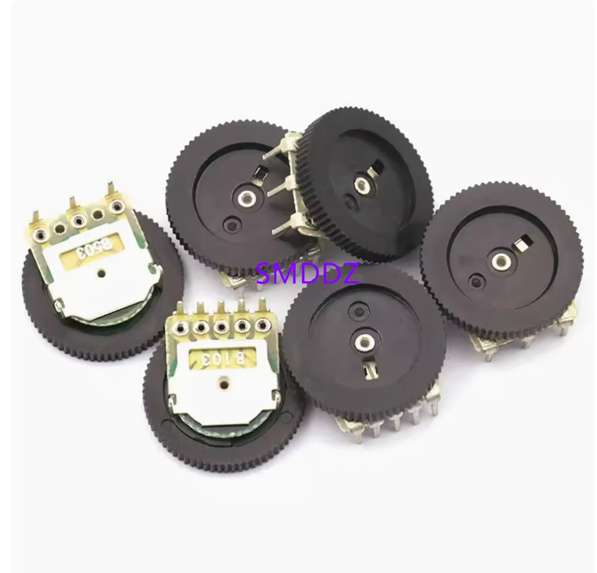 100 шт. одноциферблатный потенциометр B503 50K 16*1 мм диаметр 16 толщина 1 3-контактный