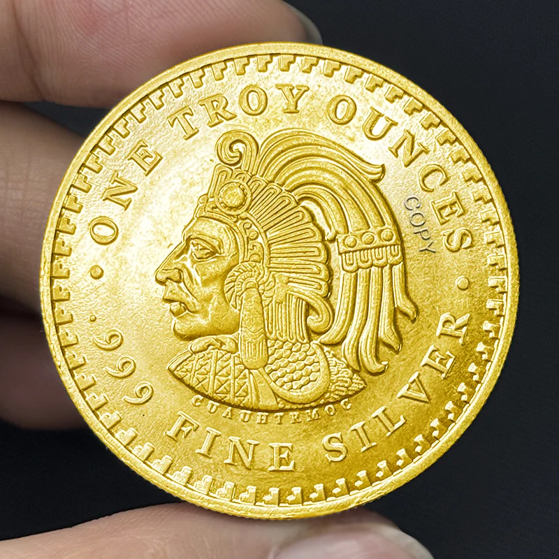 Тройная унция серебра Мексиканская медная монета для вас Коллекционная копия медаль для Америки памятный невалютный Декор для дома